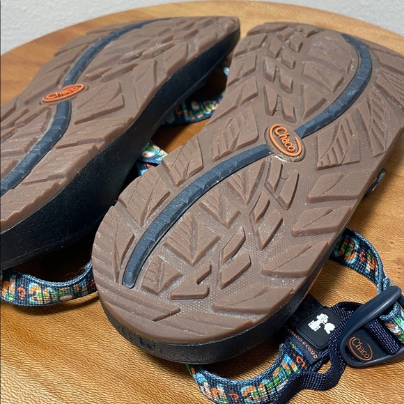 Men’s Chaco Summer of 69 Z/Cloud 2 Sandal Woodstock Peace & Love Print Size 11 - Picture 13 of 16